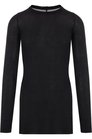 Rick Owens Rib fine-ribbed T-shirt