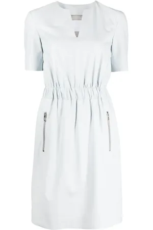DROME Elasticated short sleeved dress