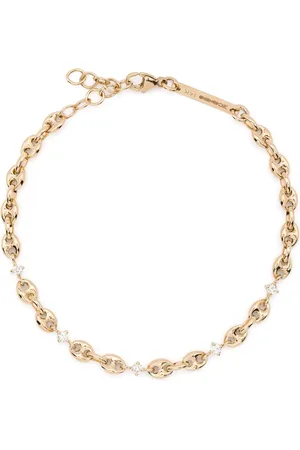 Zoe Chicco 14kt yellow Mariner diamond bracelet