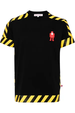 WALTER VAN BEIRENDONCK Danger cotton T-shirt