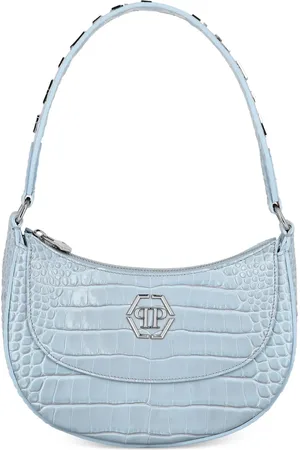 Philipp Plein Croco-printed tote bag