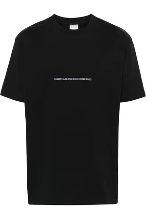 MARCELO BURLON Party Quote-print cotton T-shirt
