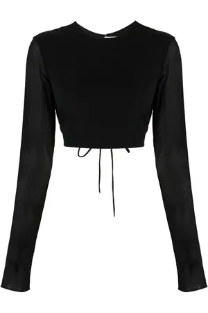 The Andamane Waist tie-fastening top