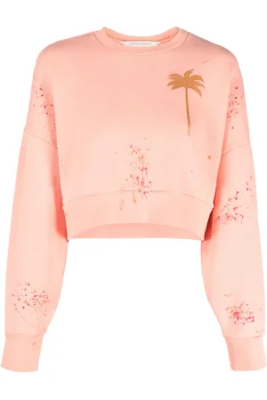 Palm Angels PXP Palm Tree-print sweatshirt