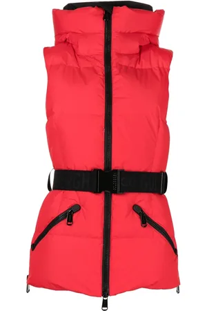 Goldbergh Mae belted hooded gilet