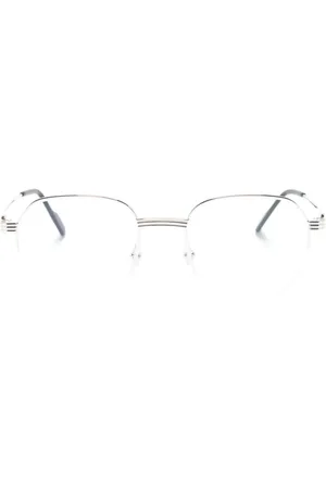 Cartier Round half-rim glasses