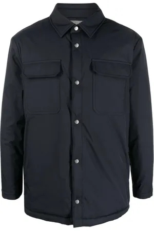 Kiton Quilted shirt jacket