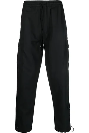 Maharishi Tapered drawstring cargo trousers