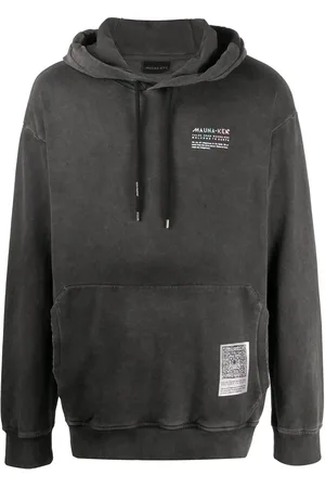 MAUNA KEA Pigment-dyed logo print hoodie