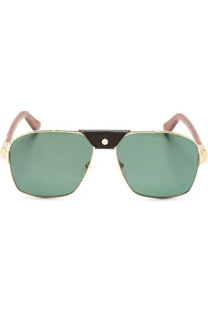 Cartier Pilot-frame sunglasses