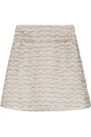 SHIATZY CHEN Tweed A-line miniskirt