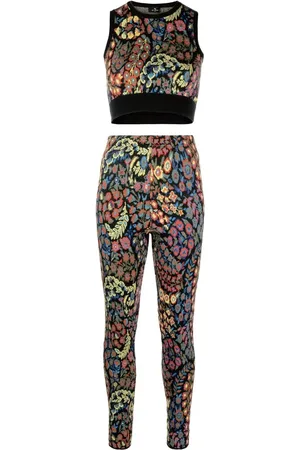 Etro Knitted floral two-piece set