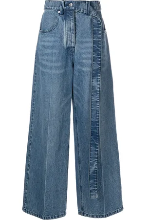 Alexander Wang High-waisted wide leg jeans