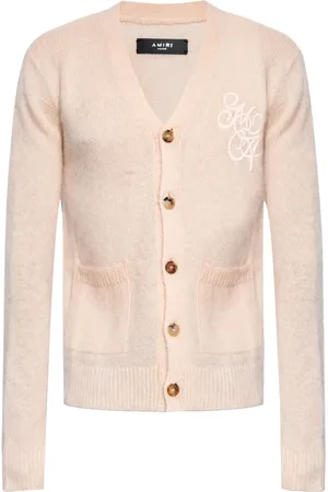 AMIRI Logo-embroidered cardigan