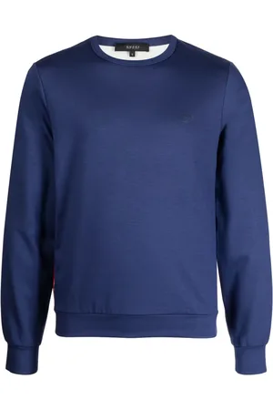 Gucci Logo-patch stripe-print jumper