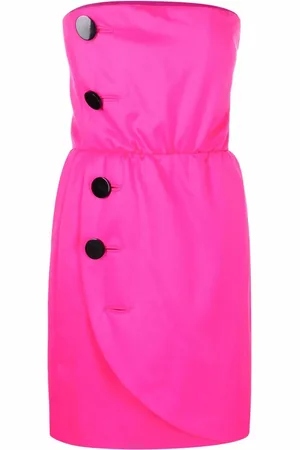 Givenchy 1980s strapless minidress