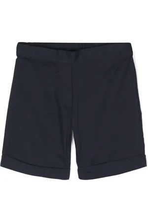 SIOLA Elasticated-waist cotton shorts
