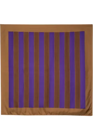 Prada Striped silk scarf