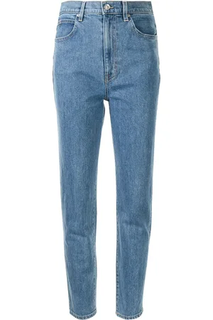 SLVRLAKE Beatnik straight-leg cropped jeans