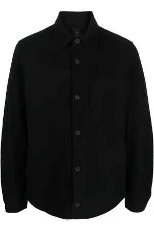 TRANSIT Felted virgin wool shirt