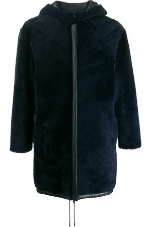 LISKA Reversible hooded coat