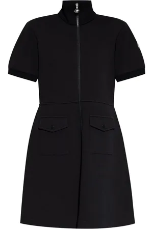 Moncler A-line piqué dress