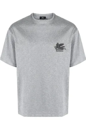 Etro Pegaso-embroidered cotton T-shirt