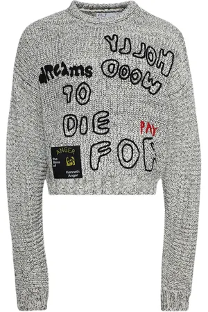 Paly To Die For hand knitted jumper