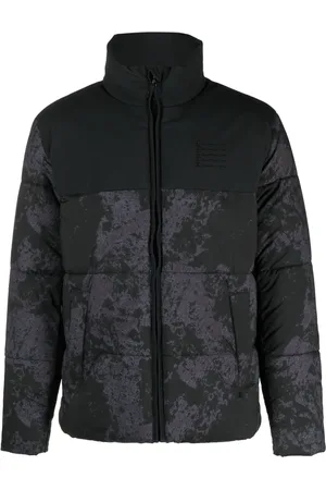 Champion Abstract-print padded jacket