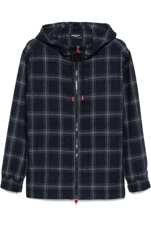 Kiton Check-pattern jacket