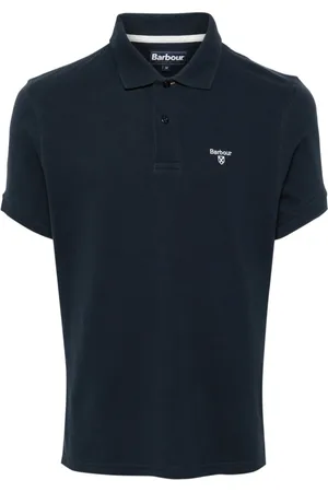 Barbour Logo-embroidered cotton polo shirt