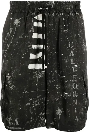 AMIRI Abstract-prints bermuda shorts