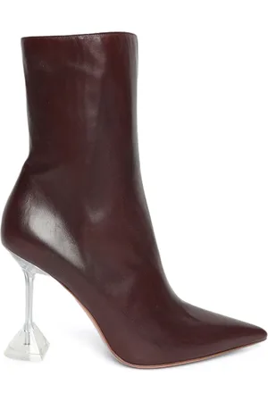 Amina Muaddi Giorgia 95mm leather boots