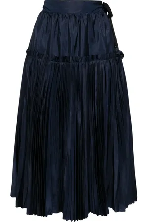 Shanshan Ruan Vintage pleated kirt