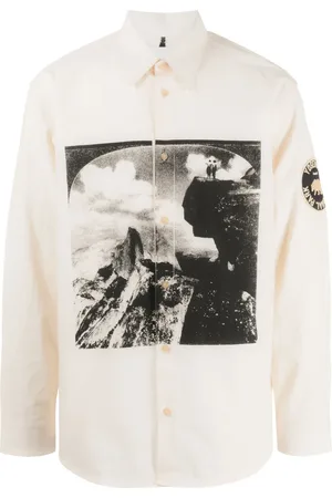 OAMC Graphic-print cotton shirt