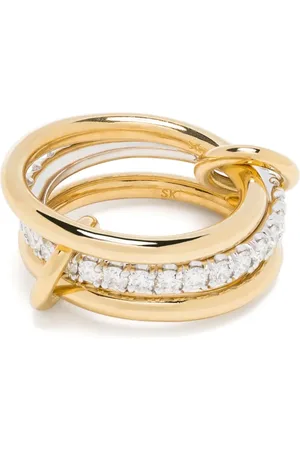 SPINELLI KILCOLLIN 18kt Eros diamond linked ring