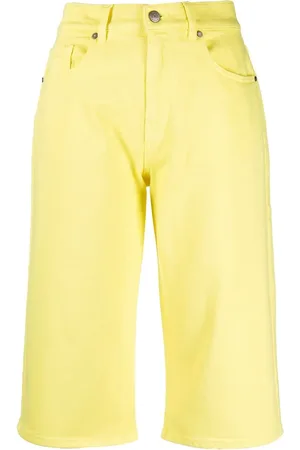 P.A.R.O.S.H. Long-length denim shorts