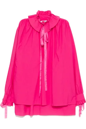 midorikawa Raw edge blouse