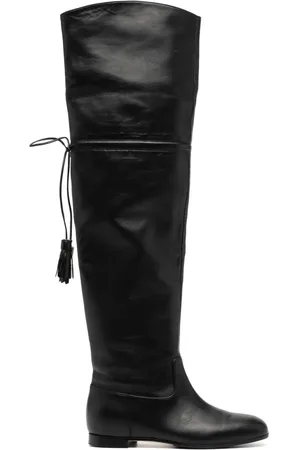 Fabiana Filippi Tassel-detail leather boots