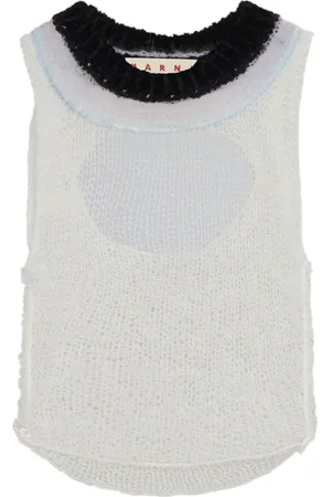 Marni Open-back knitted top