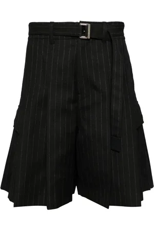SACAI Belted shorts
