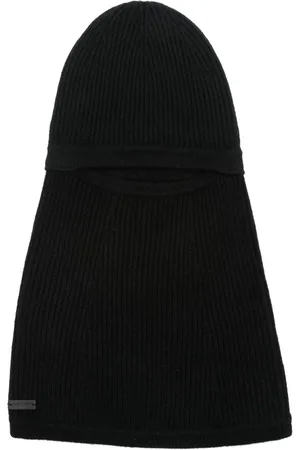 Saint Laurent Logo-tag balaclava