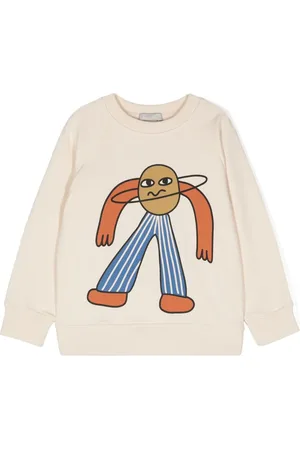 Stella McCartney Cartoon-print cotton sweatshirt