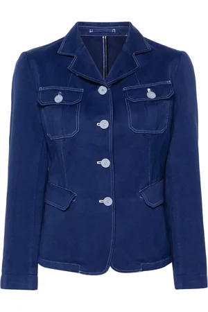 Gucci 2000s single-breasted cotton blazer