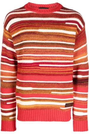 Dsquared2 Striped crew-neck jumper