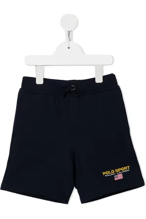 Ralph Lauren Logo-embroidered jersey track shorts