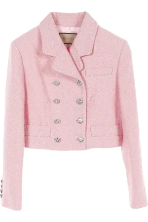 Gucci 2010s cropped tweed jacket