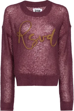 Izzue Slogan patch jumper