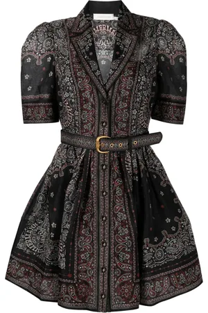 ZIMMERMANN Matchmaker bandana-print mini dress