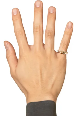 SPINELLI KILCOLLIN 18k yellow and sterling silver Emi SG diamond ring